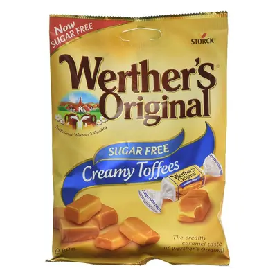 Werther's Original Sugar Free Creamy Toffees 80g ( Pack of )