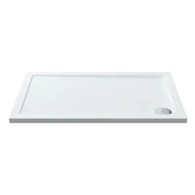 1200mm x 760mm Premium Rectangular Shower Tray - White