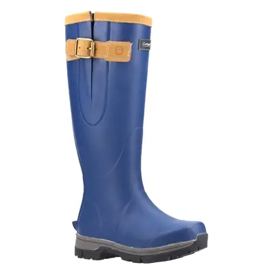 (4 UK, Blue) Cotswold Unisex Adult Stratus Wellington Boots