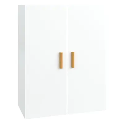 (High gloss white) vidaXL Hanging Wall Cabinet Storage Cabinet Wall Cupboard Floating Cabinet