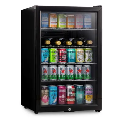 Subcold Super115 LED Undercounter Fridge | 115L Beer Fridge - Black