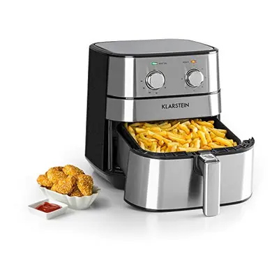 Klarstein AeroVital Hot Air Deep Fryer - Deep Fryer - W - 5,4 Liter Volume - Temperature Adjustm