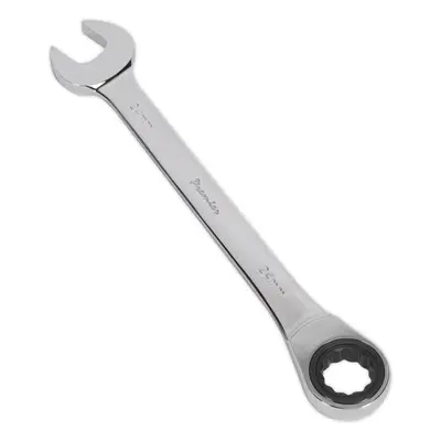 24mm Ratchet Combination Spanner - Chrome Vanadium Steel - Tooth Ratchet Ring