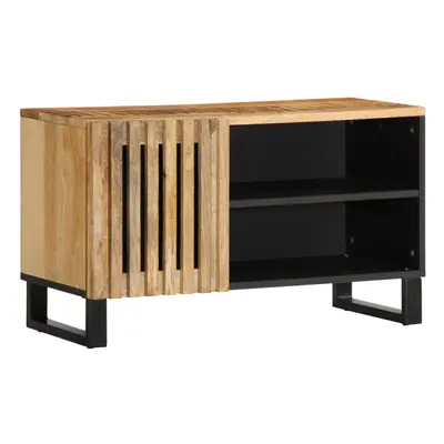 (natural, solid rough mango wood) vidaXL TV Cabinet TV Stand Entertainment Centre TV Unit Solid 