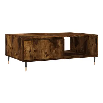 (smoked oak) vidaXL Coffee Table Side Table End Table Sofa Table Sonoma Oak Engineered Wood