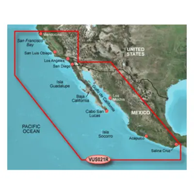 Garmin BlueChart® g3 Vision® HD - VUS021R - California-Mexico - microSD™/SD™