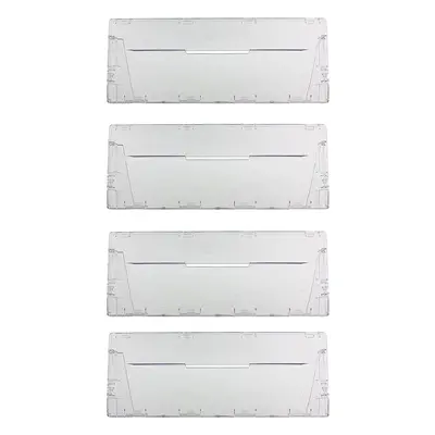 Plastic Drawer Flap Front Handle for HOTPOINT Fridge Freezer (Pack of 4)