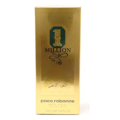 1 Million Golden Oud by Paco Rabanne Parfum 3.4oz/100ml Spray New With Box