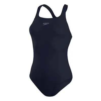 (16 UK, Navy) Speedo Womens/Ladies Medalist Eco Endurance+ One Piece Swimsuit