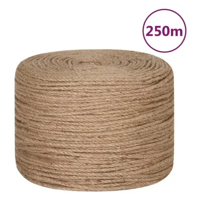 (8 mm x m) vidaXL Rope 100% Jute Natural Hemp Cord Sisal Rope Multi Purpose Rope Cable