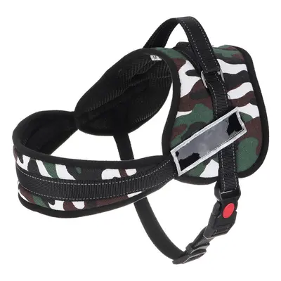 () Dog Harness No Pull Reflective Breathable With Name Outdoor Walking