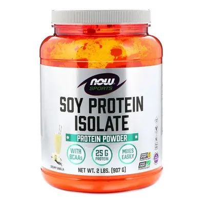 Now Foods, Sports, Soy Protein Isolate, Creamy Vanilla, lbs (907 g)