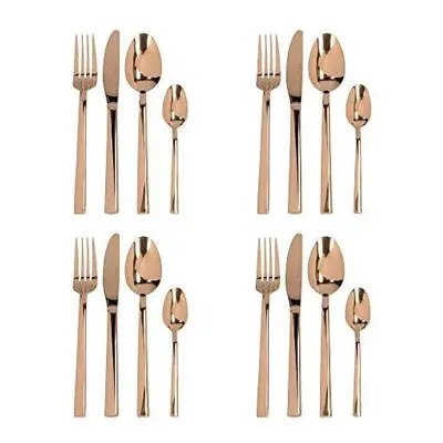 Mikasa Ciara Diseno Piece Cutlery Set PVD Copper