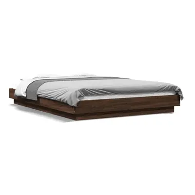 (brown, x cm) vidaXL Bed Frame Home Bed Base Mattress Foundation Bedstead Engineered Wood