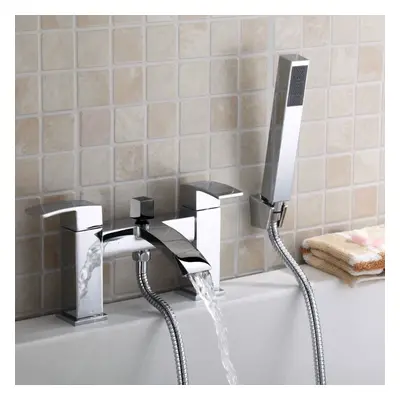 Modern Waterfall Bath Filler Shower Mixer Tap Arke