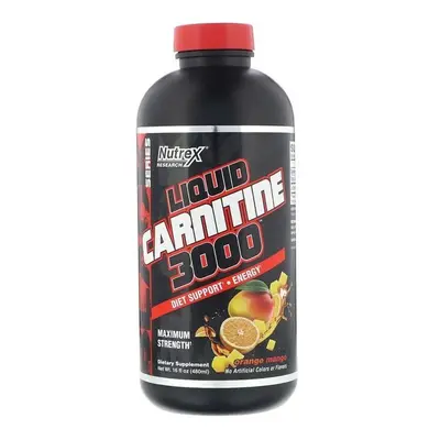 Liquid Carnitine 3000, Orange Mango - ml.