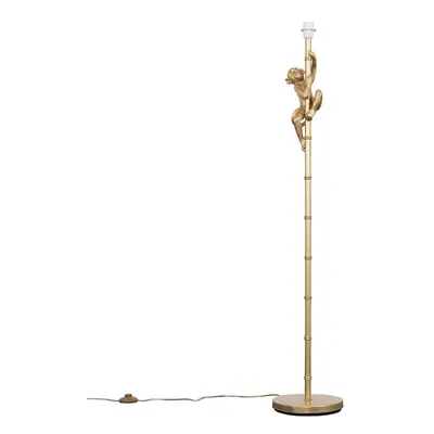 Monkey Gold Floor Lamp Base