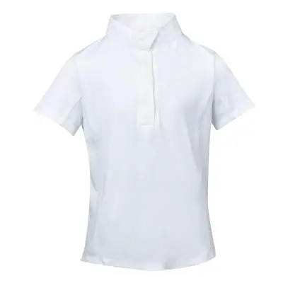 (6 Years, White) Dublin Childrens/Kids Ria Short-Sleeved Competition Shirt