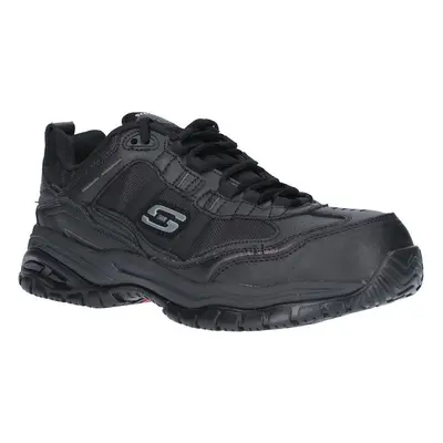 (9 UK, Black) Skechers Mens Soft Stride Work Trainer