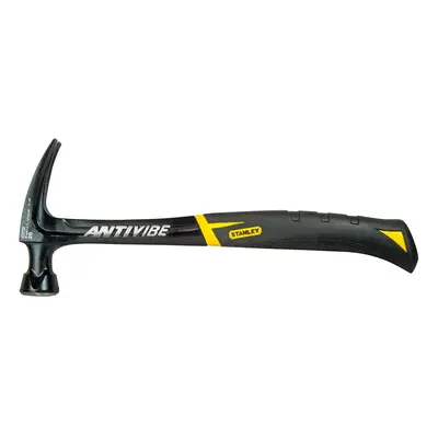 Stanley FMHT1-51278 20oz Fatmax Antivibe Steel Hammer-Rip Claw, Black/Yellow, 570g