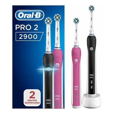 Oral-B Pro 2900 Electric Modes Toothbrush with Heads Pk Of