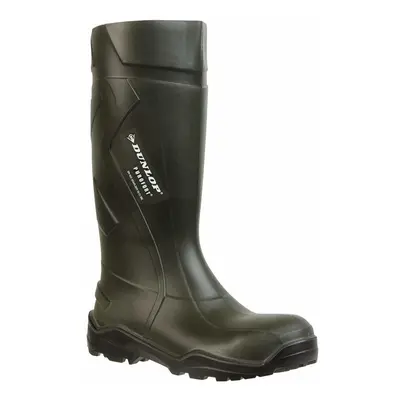 (3 UK, Green) Dunlop Adults Unisex Purofort Plus Full Safety Wellies