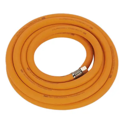 High-Visibility Hybrid Air Hose with 1/4 Inch BSP Unions - Metres - 10mm Bore