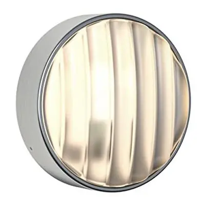 Astro Montreal Round 220, Dimmable Outdoor Wall Light, IP44 Rated (Brushed Stainless Steel) LED 