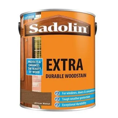 Sadolin Extra Durable Woodstain African Walnut Litre