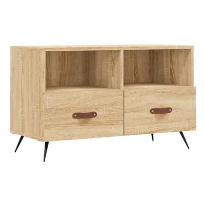 vidaXL TV Cabinet TV Unit Media Cabinet TV Stand Sonoma Oak Engineered Wood