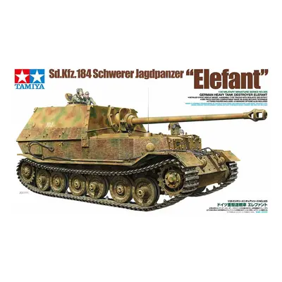 Tamiya WWII German Heavy Armoured Tank Elephant Model Kit Scale 1:35