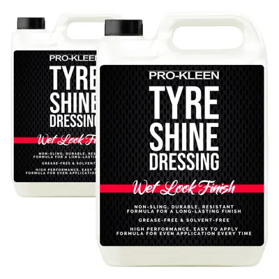 (10L) ProKleen Tyre Shine Dressing Wet Look Finish