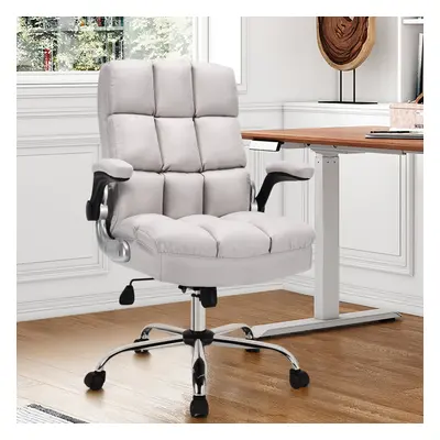 Swivel Office Chair High Back Computer Chairs w/ Flip-up Armrests