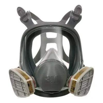 3M 6900 Reusable Full Face Mask Respirator - No Filters - Large