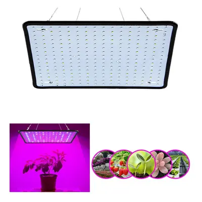 (LED Full Spectrum, UK Plug) 256LED Full Spectrum Plant UV Grow Light Veg Lamp For Indoor Hydrop