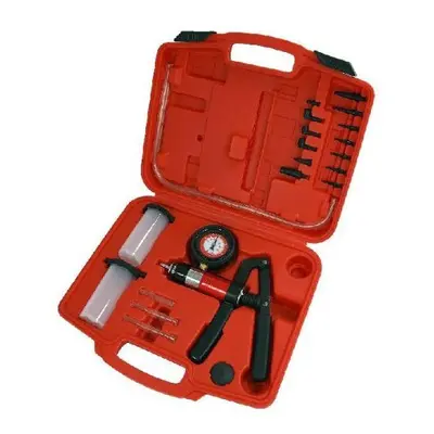 21 PC VACUUM/PRESSURE PUMP & BRAKE BLEEDING KIT