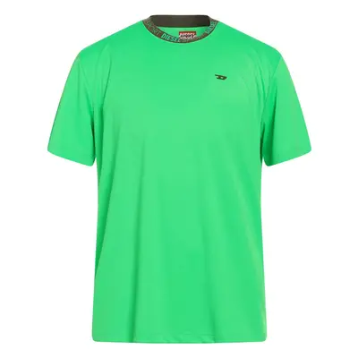 (Neon Green, S) DIESEL Amtee Alix Mens T Shirts Short Sleeved Quick Dry Casual Sports Tee