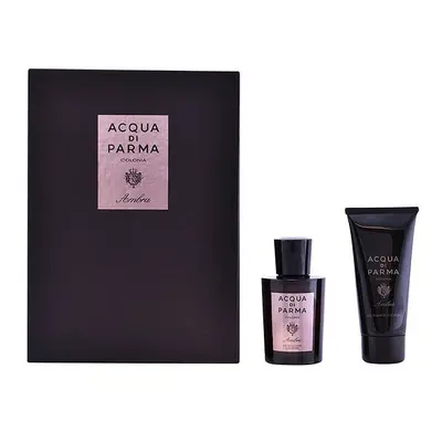 Men's Perfume Set Colonia Ambra Acqua Di Parma (2 pcs)