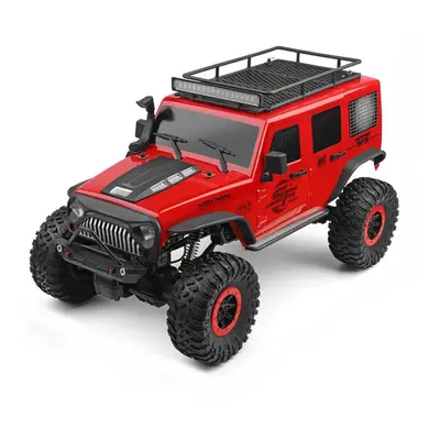 1/10 2.4G 4X4 Crawler RC Car Desert Mountain Rock Vehicle Models With Two Motors LED Head Light 