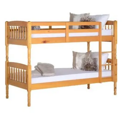 Albany Single 3ft-90cm Bunk Bed Frame Antique Pine