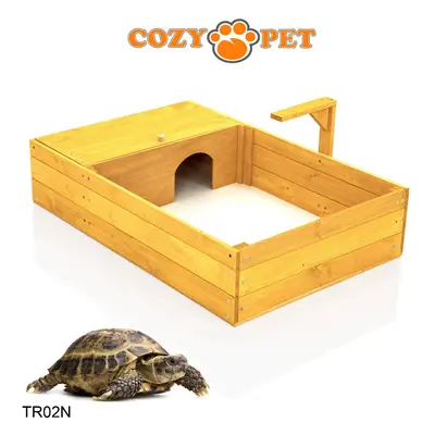 Tortoise Table Cozy Pet Run Reptile House Playpen Hide Shelter Model TR02N