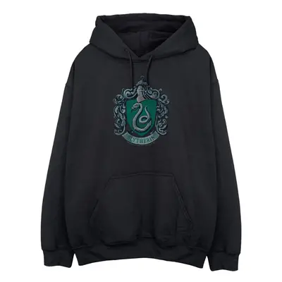 (M, Black) Harry Potter Womens/Ladies Slytherin Cotton Hoodie