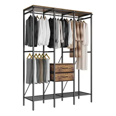 Heavy Duty Clothes Rack Metal Freestanding Clothes Rack