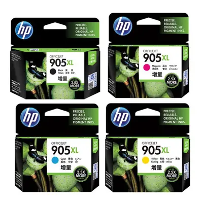 GENUINE Original HP 905XL Colours Value Pack Ink Cartridge Toner J7K33A J7K34A