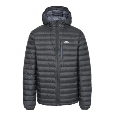 (S, Burgundy/Dark Grey) Trespass Mens Digby Down Jacket