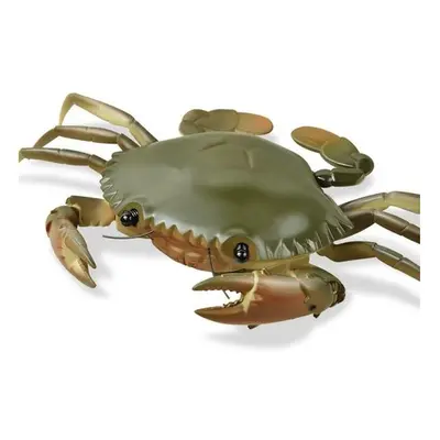 (Green) Infrared Remote Control Crab Simulation RC Animal Toy