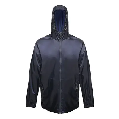 (3XL, Navy) Regatta Pro Mens Packaway Waterproof Breathable Jacket