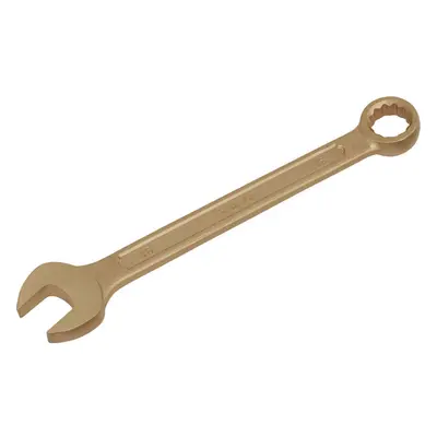 16mm Non-Sparking Combination Spanner - Open-End & 12-Point WallDrive Ring