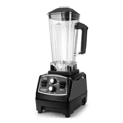 (Black, EU Plug) Blender Mixer 2L Capacity 43000rpm Timing Function Professional Juicer Fruit Fo