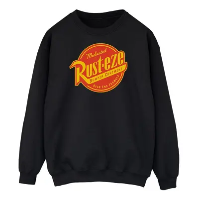 (3XL, Black) Cars Mens Rust-Eze Logo Sweatshirt